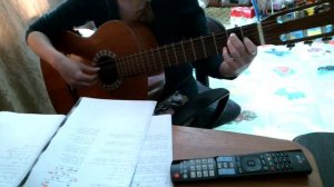 Что стоишь качаясь тонкая рябина, русская народная песня  - разбор на гитаре