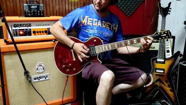 metal | orange super crush | epiphone les paul custom prophecy plus | 498t смотреть онлайн