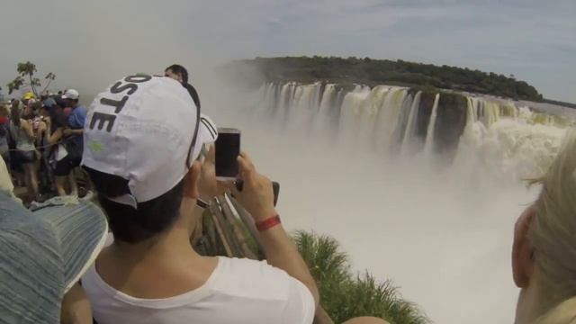 Водопады Игуасу. Аргентина. Южная Америка. GoPro Hero3 Black Edition смотреть онлайн