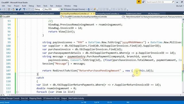 Business ERP Part 77 Payment Return Complete ASP.NET MVC смотреть онлайн