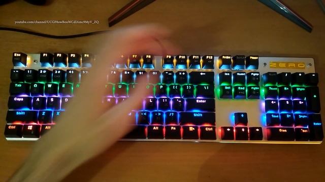 Честный обзор механической клавиатуры Metoo Zero