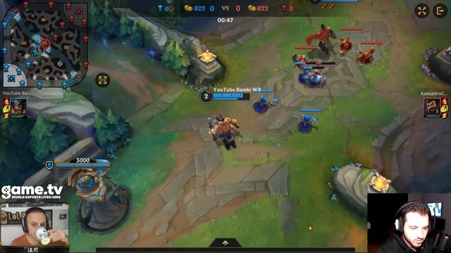 TÜRKİYEDE İLK! TRNİN İLK WILD RIFT CHALLENGER'I VS LOL CHALLENGER 1.Sİ! GAME.TV смотреть онлайн