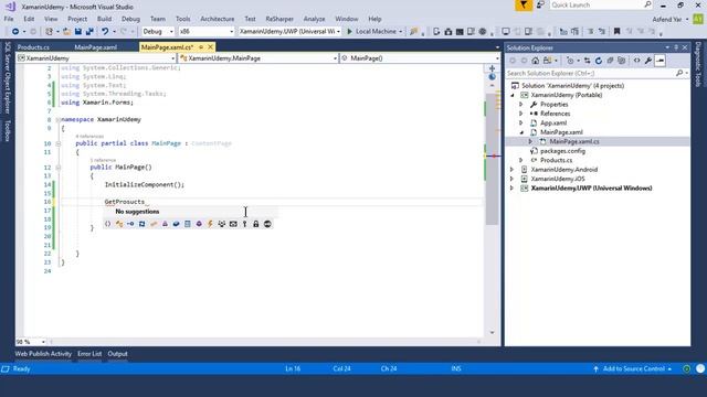 Consume Api In xamarin Form||PART 1 смотреть онлайн