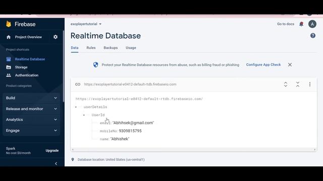 Firebase Realtime Database: A Step-by-Step Tutorial смотреть онлайн