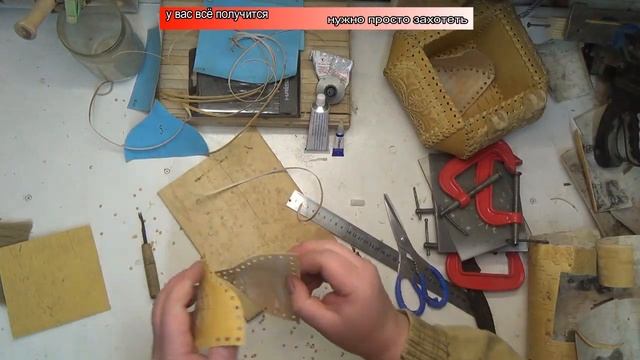 Резная сшивная шкатулка из бересты,делаем крышку смотреть онлайн