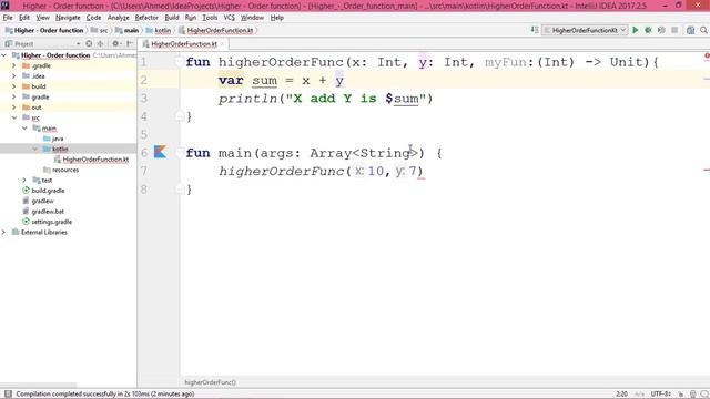 HigherOrderFunction and Lambda 01 смотреть онлайн