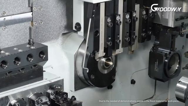 Токарно-прутковый автомат швейцарского типа GOODWAY SW-20