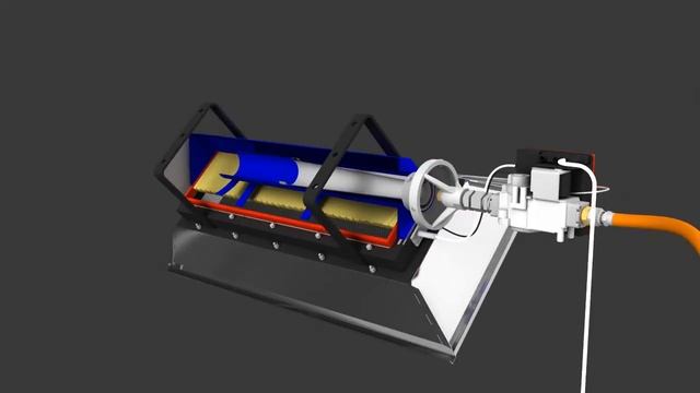 Принцип работы газового ИК излучателя Паколе GH смотреть онлайн