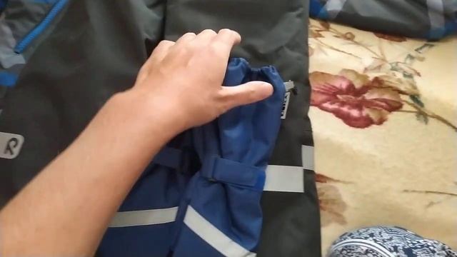 Костюм зимний Reima Kiddo + Зимние ботинки Reima, краги Bjorka, шапки Reima и Lassie смотреть онлайн