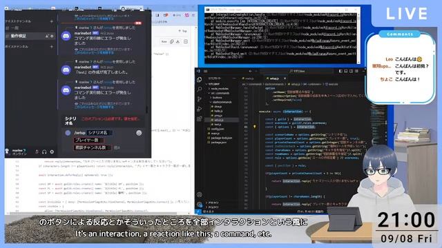 【DiscordBot作成】今週も終わり！！週末スプラフェスに向けたマダミスBot作成！！！ #14【プログラミング】 смотреть онлайн