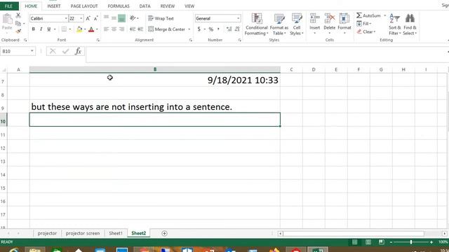In Excel, How To Insert Current Date in a Sentence? смотреть онлайн