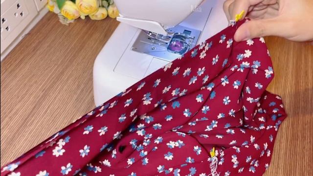 Belted Pants Cutting And Sewing | DIY Baggy Pants/ Trousers