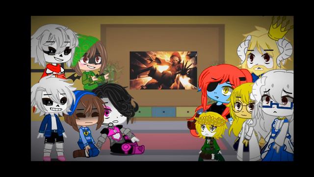 Undertale React:Rap Hora Do Julgamento||Bad Time Trio||Papyrus da batata смотреть онлайн