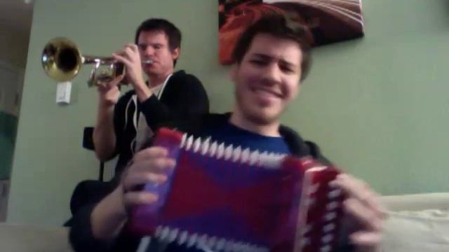 Happy Birthday to You - Mini-accordion and trumpet смотреть онлайн