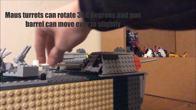 Landkreuzer P1000 Ratte Made Of LEGO