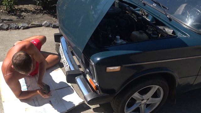 Замена масла, мойка двигателя и лёгкий лоск... смотреть онлайн