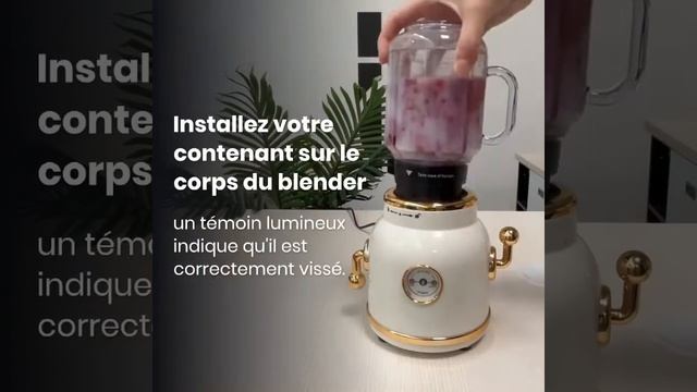 B smooth - LE blender mixeur rétro qu'il vous faut ! смотреть онлайн