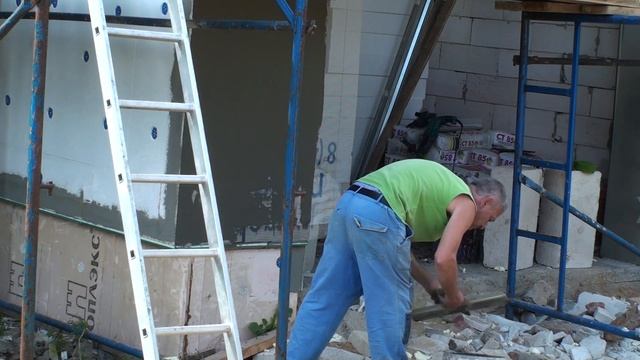 Ceresit, базовый армирующий слой, пропенивание стыков листов, вставка из сетки смотреть онлайн