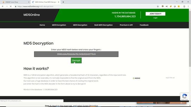 JUICESHOP-SQL Injection смотреть онлайн