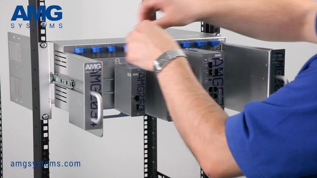 AMG2034 The Industries First 4U, 19 Inch Pull-Out and Retractable Rack смотреть онлайн
