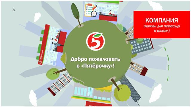 Welcome-курс для клиента "Пятерочка" смотреть онлайн