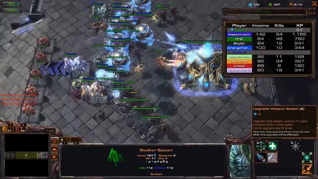 Starcraft 2 Arcade - Nexus Squadron Strike #2 смотреть онлайн