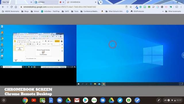 Chrome Remote Desktop with Extended Desktop смотреть онлайн