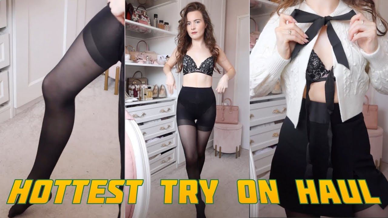 HOTTEST DRESS UP EVER Try-on haul Stylish girls try on haul dress mini skirt смотреть онлайн