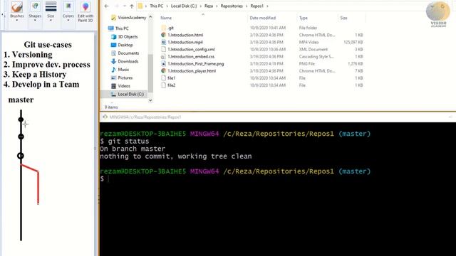 C# Complementary - GIT - آموزش تکمیلی برنامه نویسی سی شارپ - ورژن کنترل با آموزش گیت смотреть онлайн