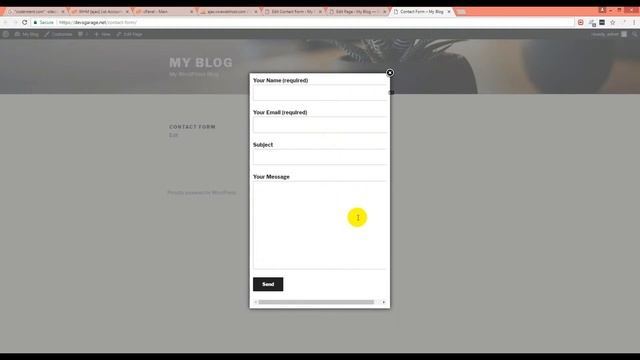 How to make a Popup Contact Form in Wordpress смотреть онлайн
