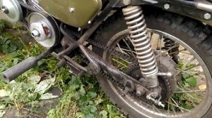 Минск с двигателем от мотоблока.