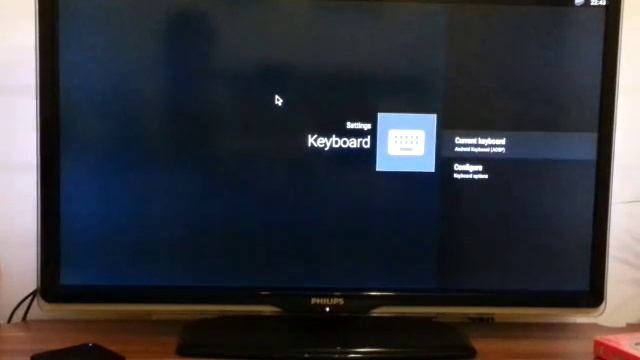 Android Tv Box, Postavke
