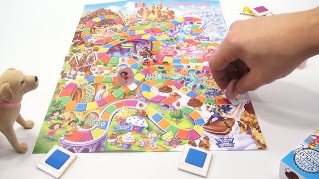 Candy Land Chocolate Edition Family Game Night Board Game King Kandy's Castle To Win смотреть онлайн