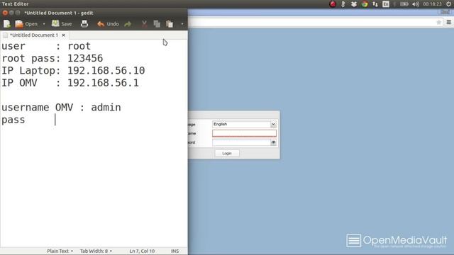 install - konfigurasi (Open Media Vault & ownCloud) смотреть онлайн
