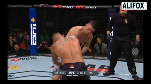 Энтони Петтис vs Нейт Диаз. Полный бой