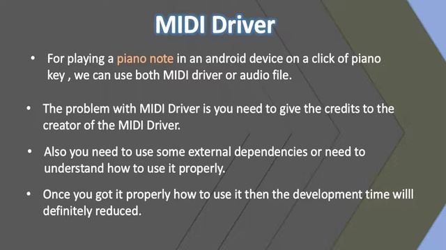 #15 Android Piano App Development Tutorial Part 15 - Difference betweeen MIDI Driver and Audio File смотреть онлайн