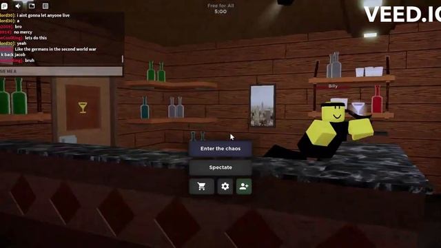 Roblox Chaos at the Bistro [WARNING loads of tryhards] смотреть онлайн