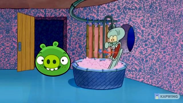 Day 7: Ross pig drops by squidward's house смотреть онлайн