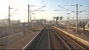 Cab View Train Calais Boulogne (France)