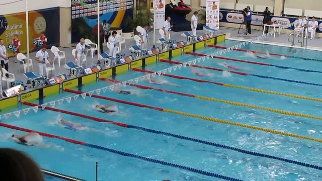 Женщины. 100m. На спине. смотреть онлайн