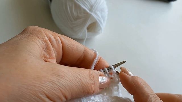 Алмазный колосок - Очень красивый ажурный узор спицами смотреть онлайн