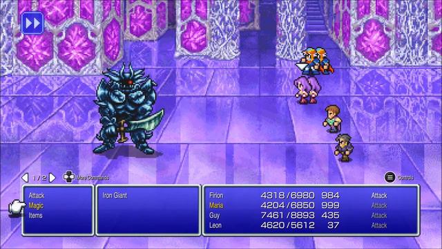 Final Fantasy II - Pixel Remaster - Iron Giant смотреть онлайн