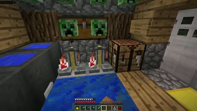 зельеварение в майнкрафт #2 зелье силы,огнестойкости.