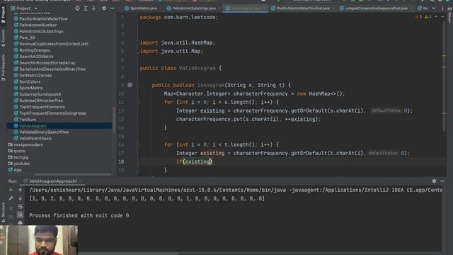 LeetCode 242 Valid Anagram - Few approaches and solutions in Java смотреть онлайн