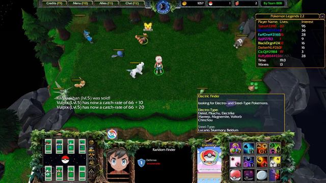 Warcraft 3 Reforged - Pokemon Legends v2.2 (ffa 8 men) смотреть онлайн
