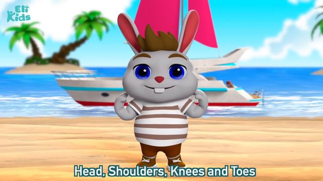 Head Shoulders Knees And Toes | Eli Kids Songs & Nursery Rhymes