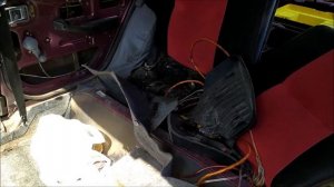 Разбираю салон иж ода