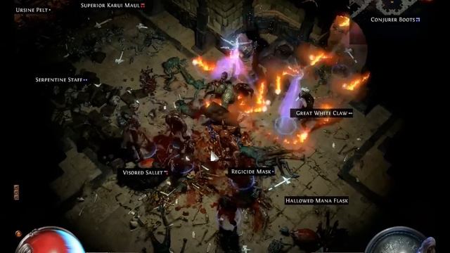 Path of Exile Divine Shrine rare shrine смотреть онлайн