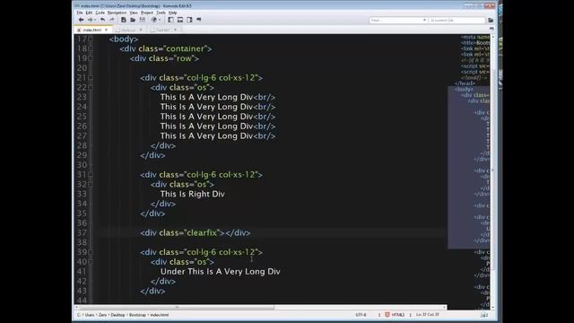 Twitter Bootstrap 3 In Arabic #07 Grid System Column Reset смотреть онлайн
