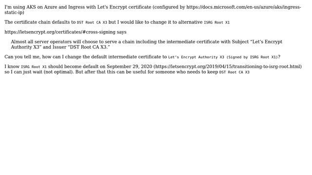 DevOps & SysAdmins: How to change the default certificate chain in Kubernetes Ingress? смотреть онлайн